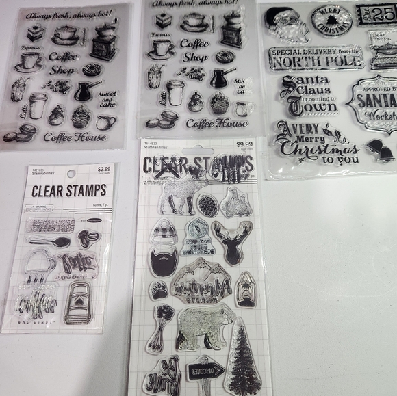 Variety of clear stamps - Picture 1 of 1